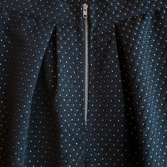 AQUA Black & Gold A-Line Skirt - Picture 4 of 9